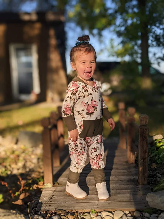 Custom Child Hooded Romper