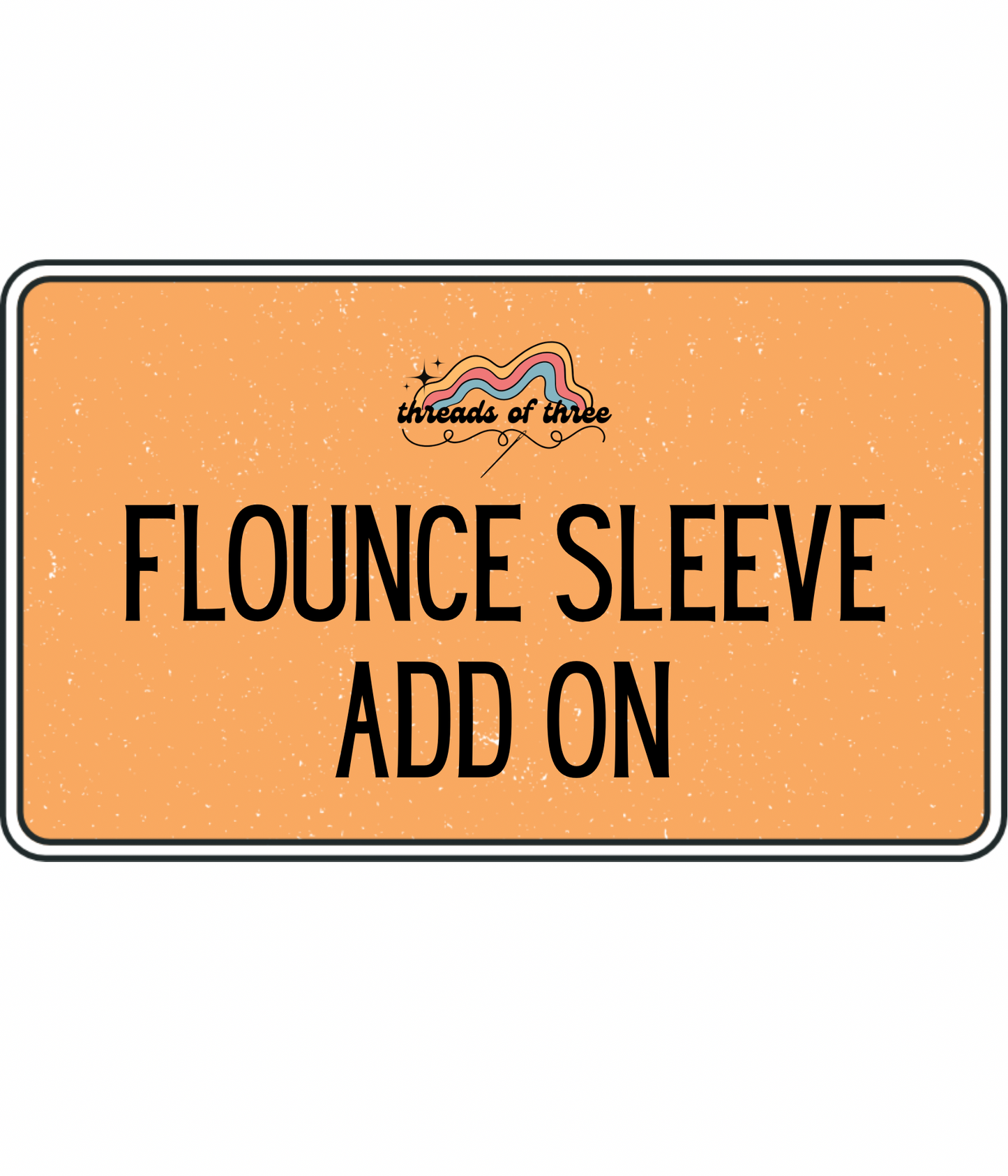 Adult Flounce Sleeve Add On