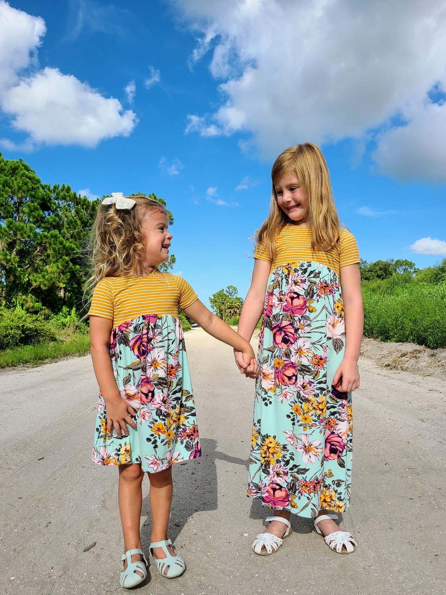 Custom Child Bow Back Dress