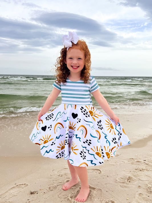 Custom Child Twirly Dress