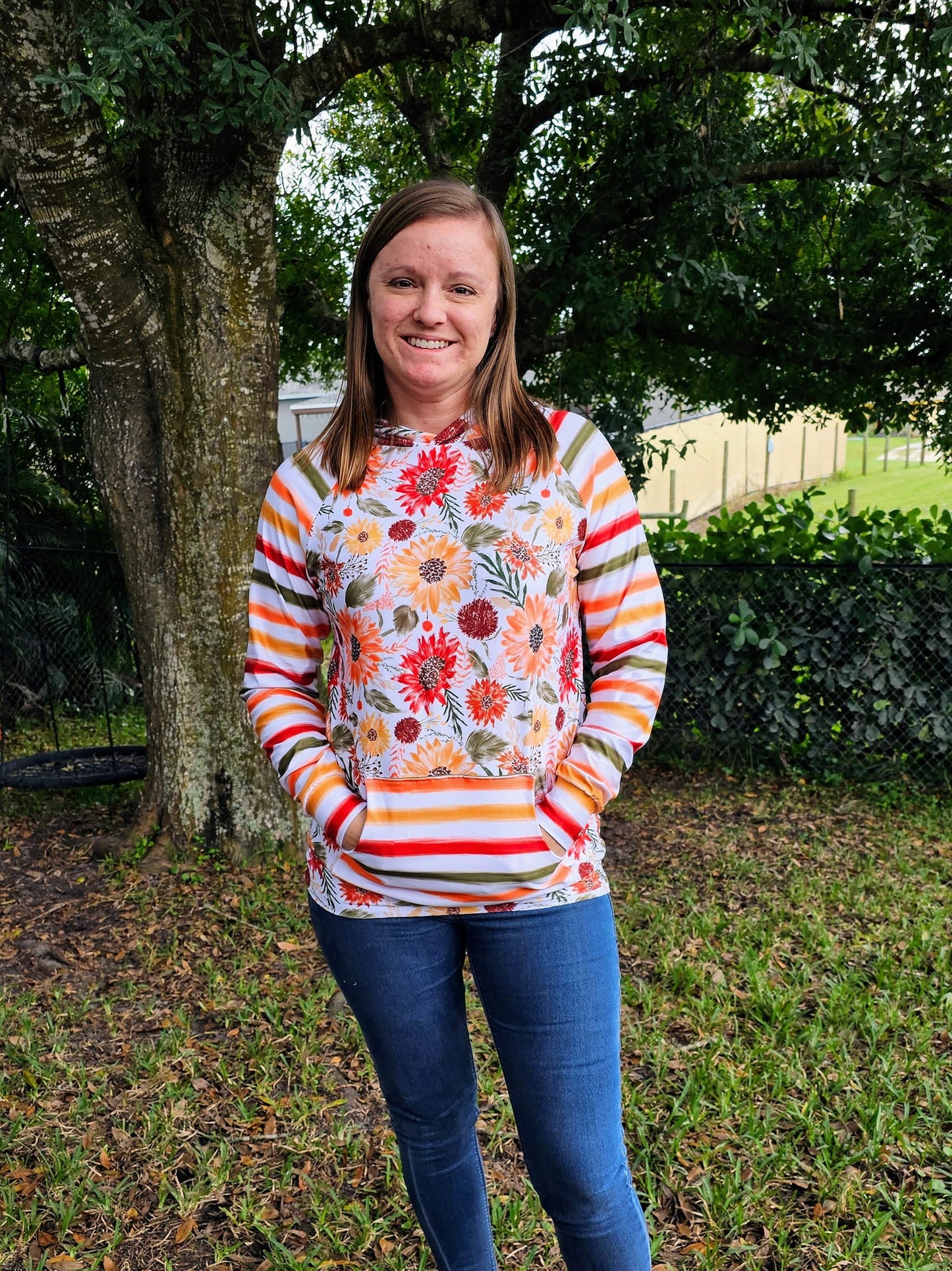 Custom Adult Raglan Hoodie