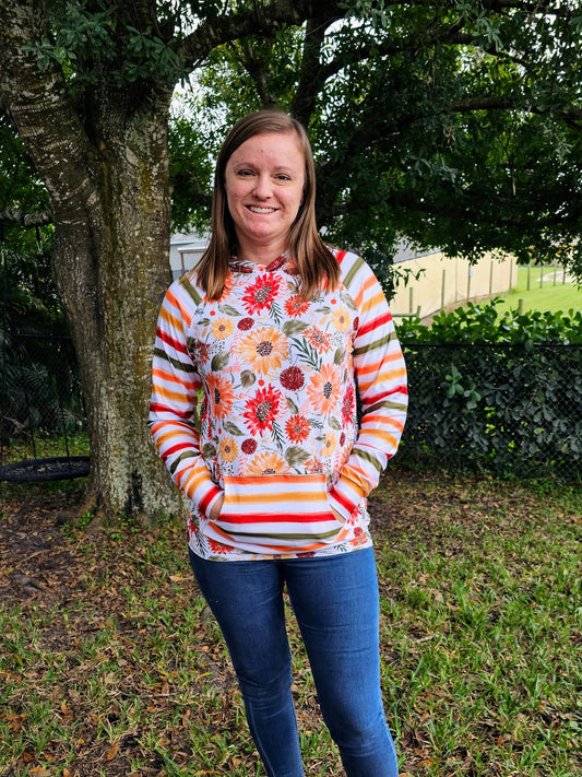 Custom Adult Raglan Hoodie