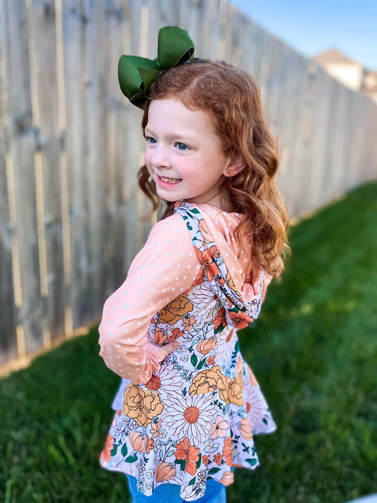 Custom Child Peplum Hoodie