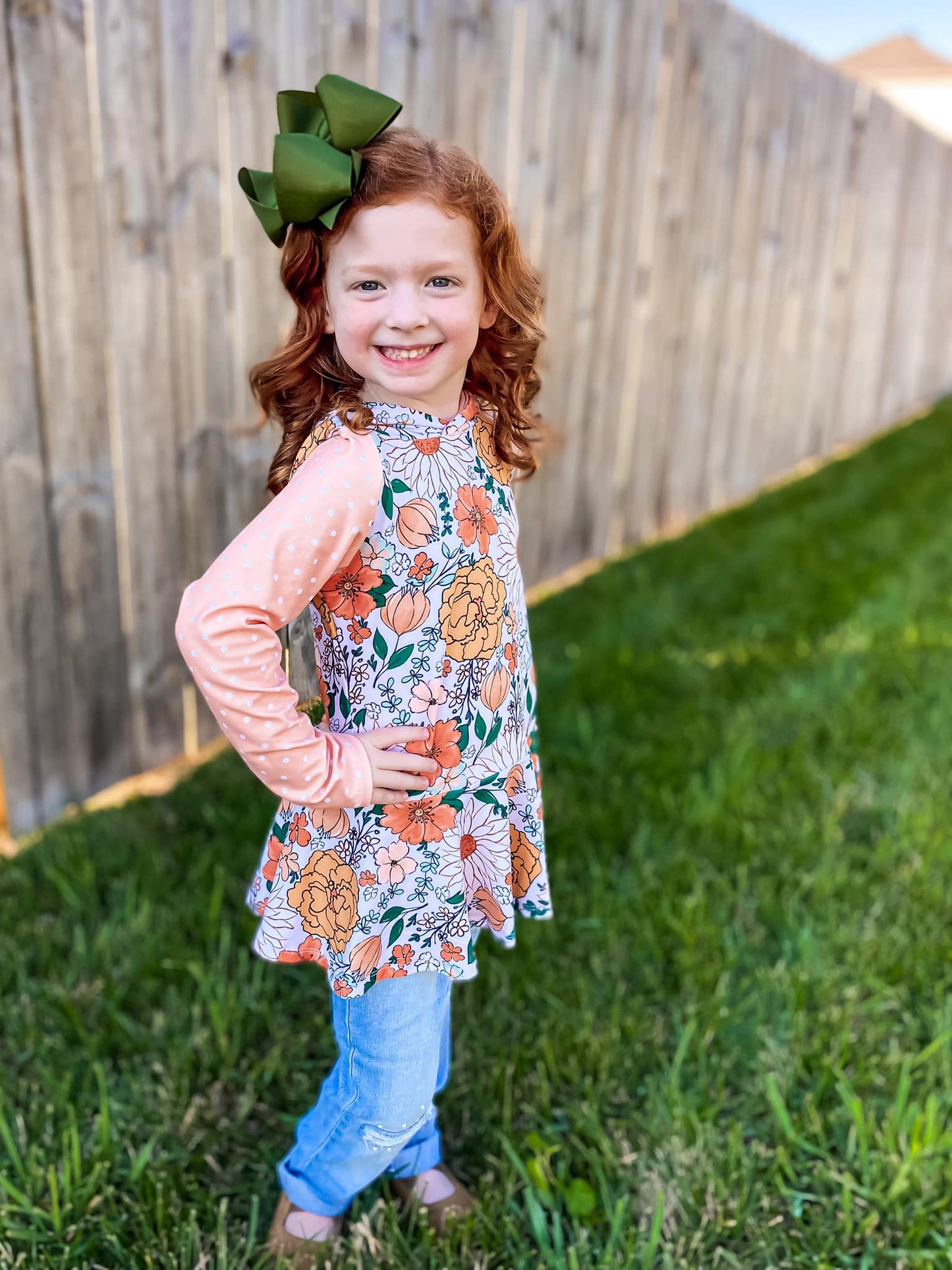 Custom Child Peplum Hoodie