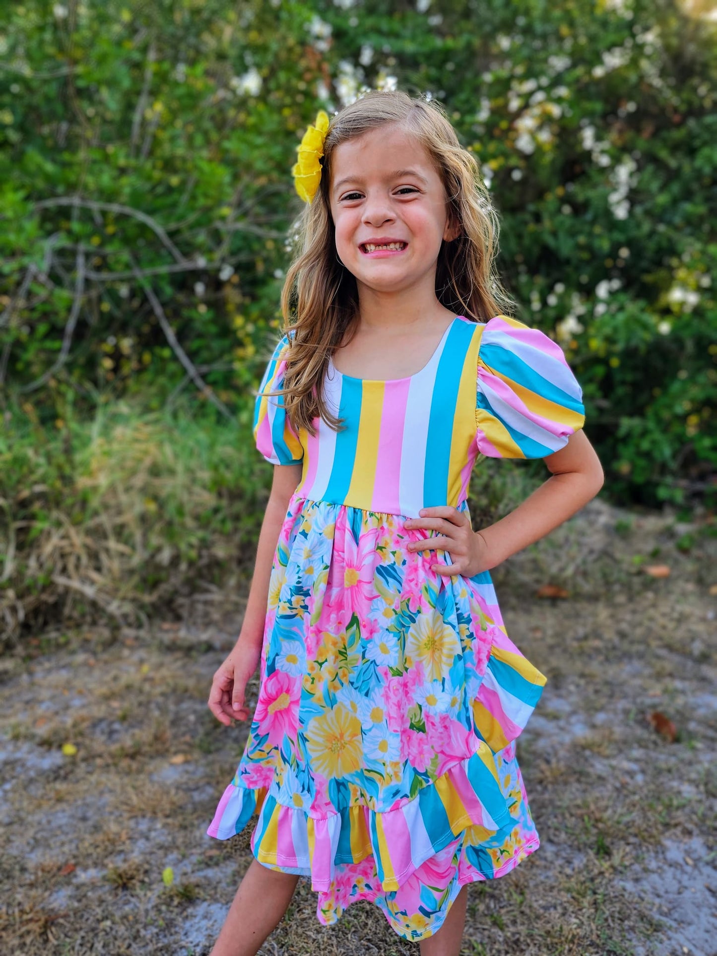 Custom Child Petal Dress