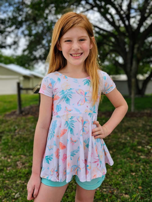 Custom Child Peplum Top