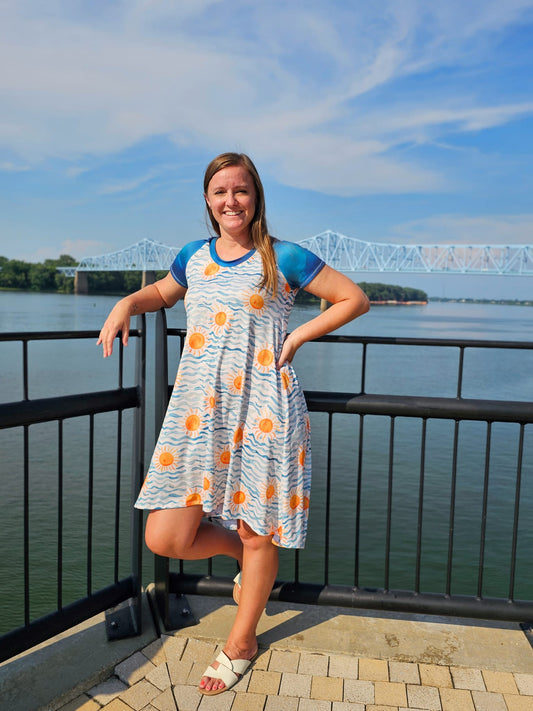 Custom Adult T-Shirt Dress