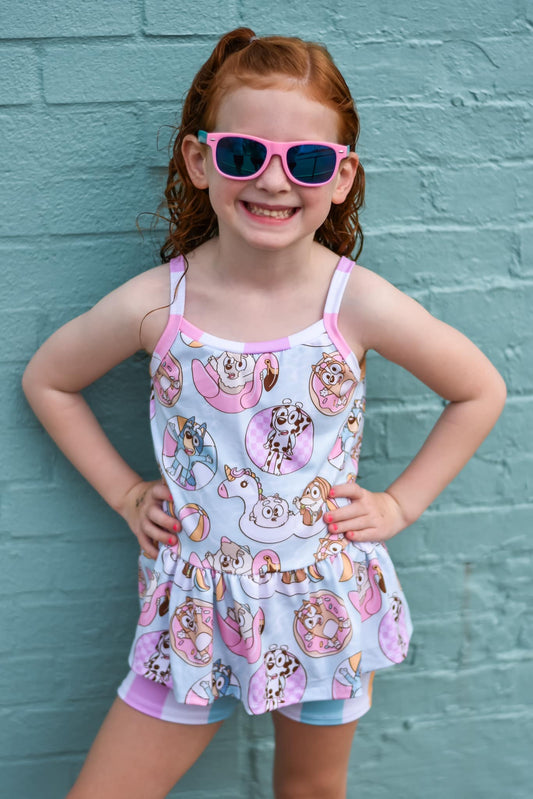 Custom Child Peplum Tank