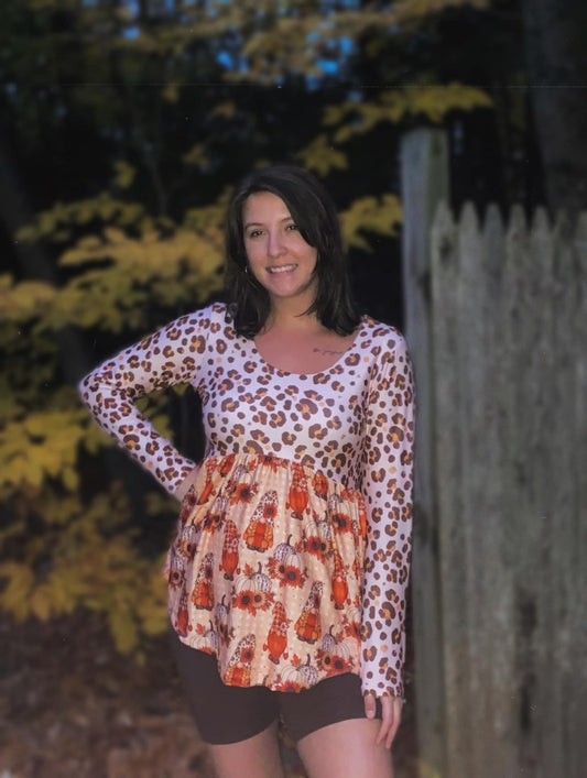 Custom Adult Babydoll Shirt