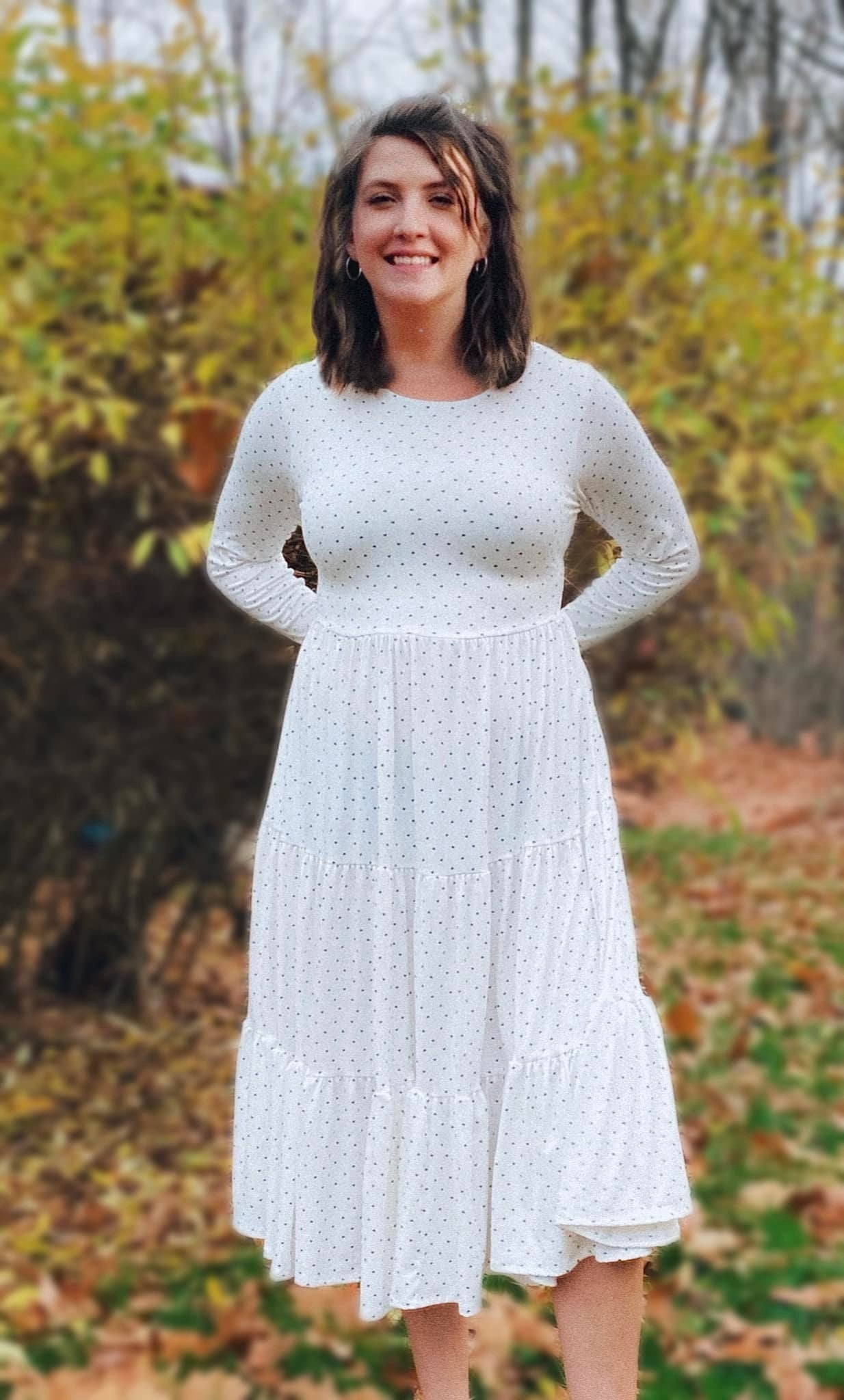 Custom Adult Gather Round Dress