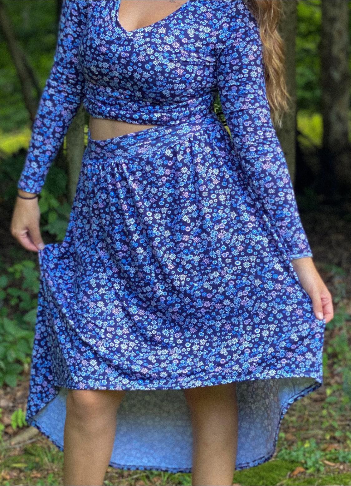 Custom Adult High Low Skirt