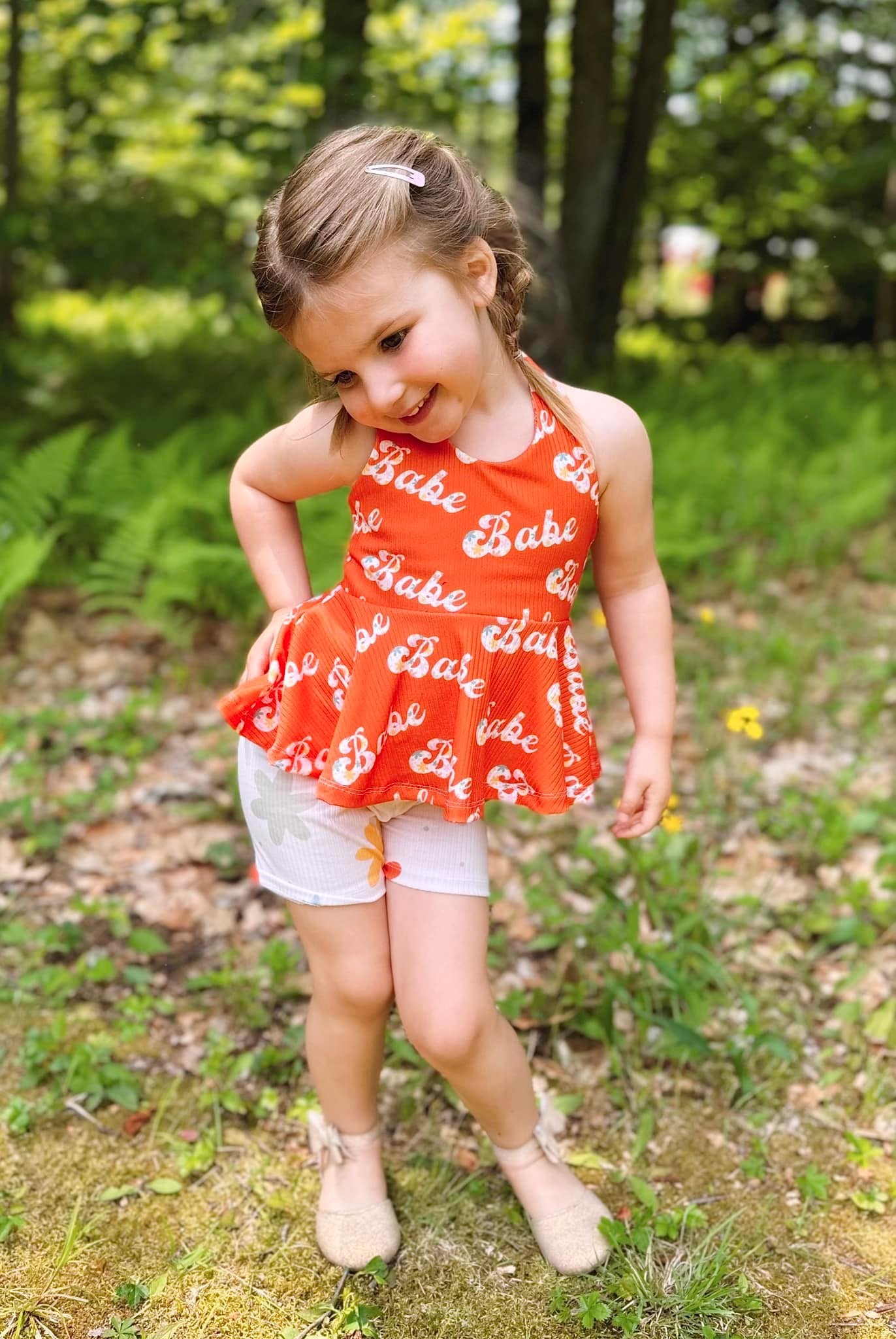 Custom Halter Peplum