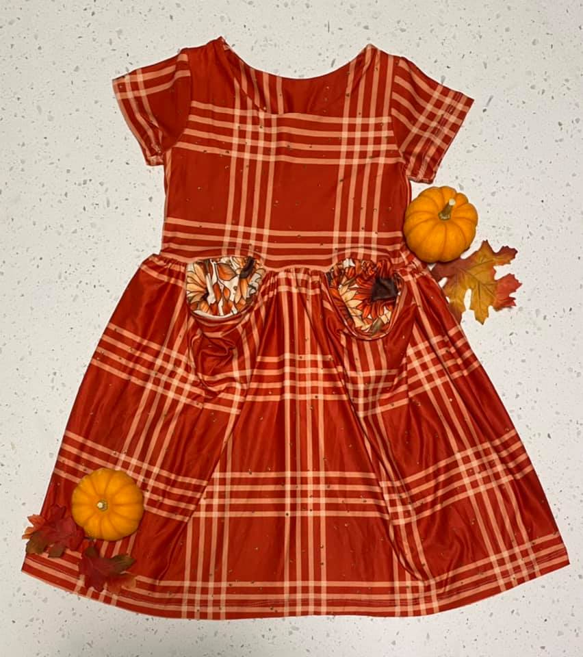 Custom Child Slouchy Pocket Dress