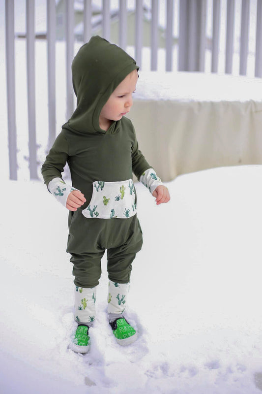Custom Child Hooded Romper