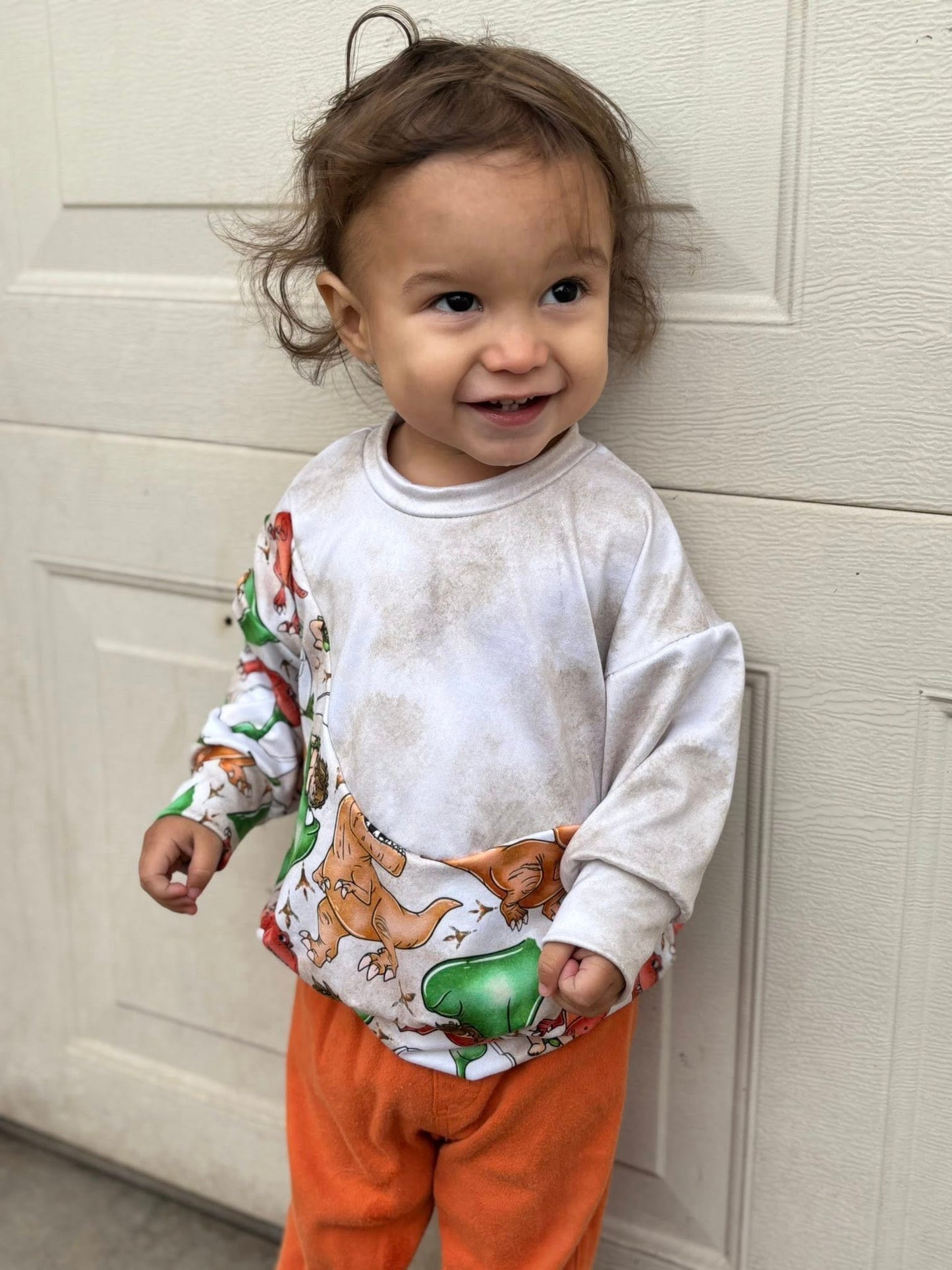 Custom Child Drip Sweater