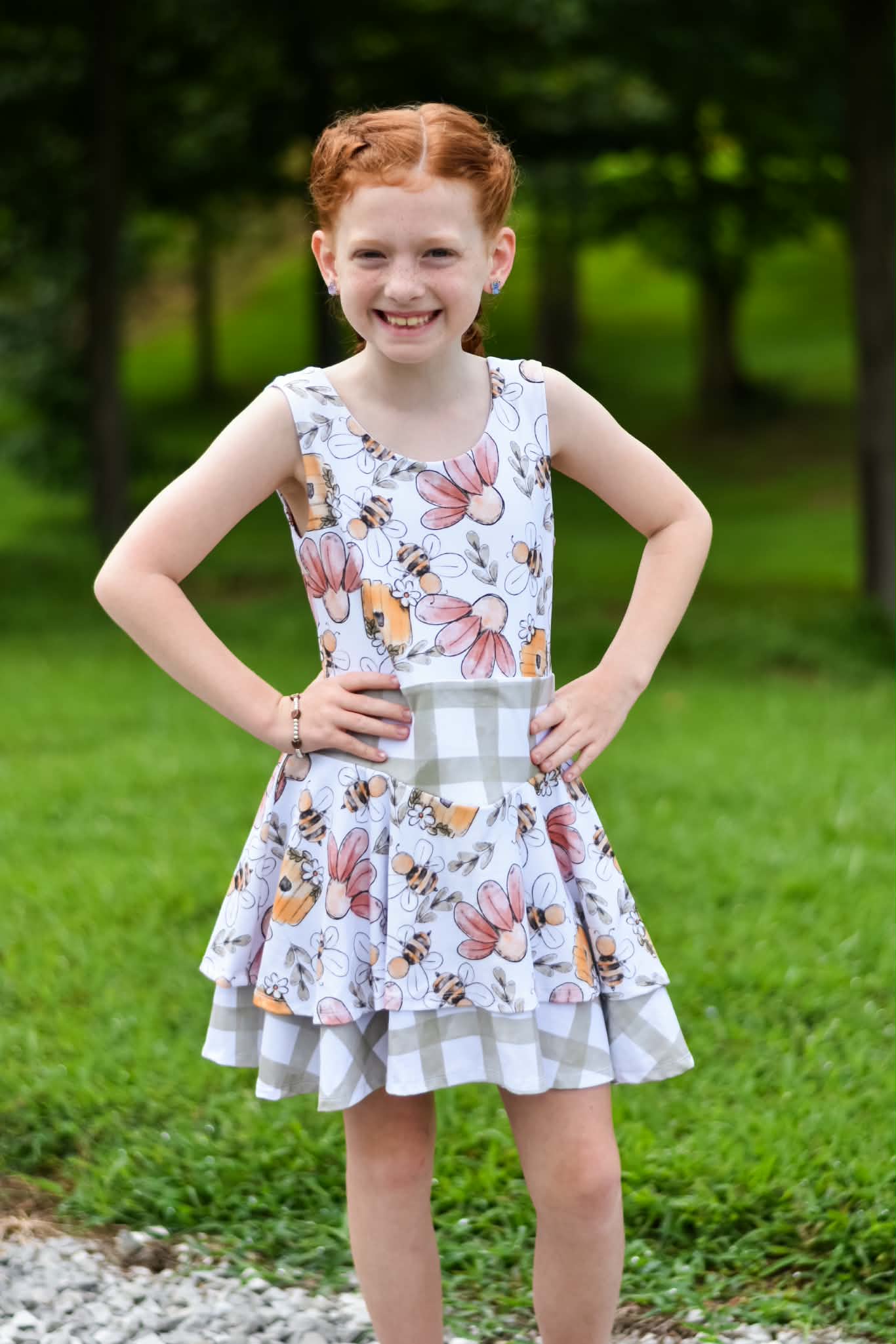 Child Ember Dress & Romper