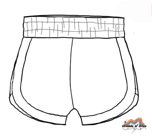 Custom Child Retro Shorts