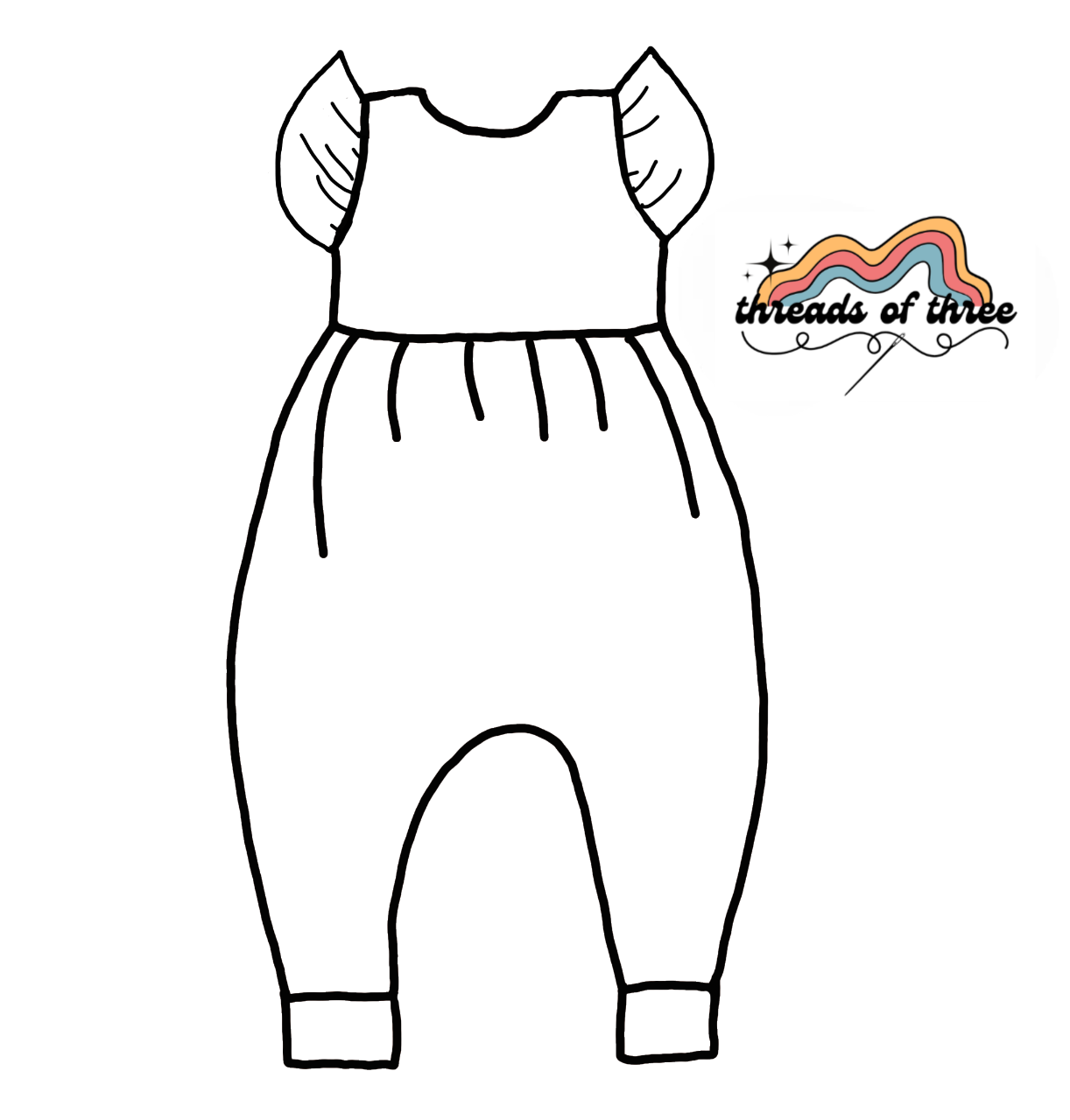 Custom Child Magnolia Romper