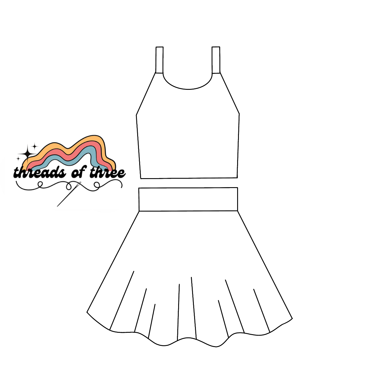 Custom Child Harper Skirt