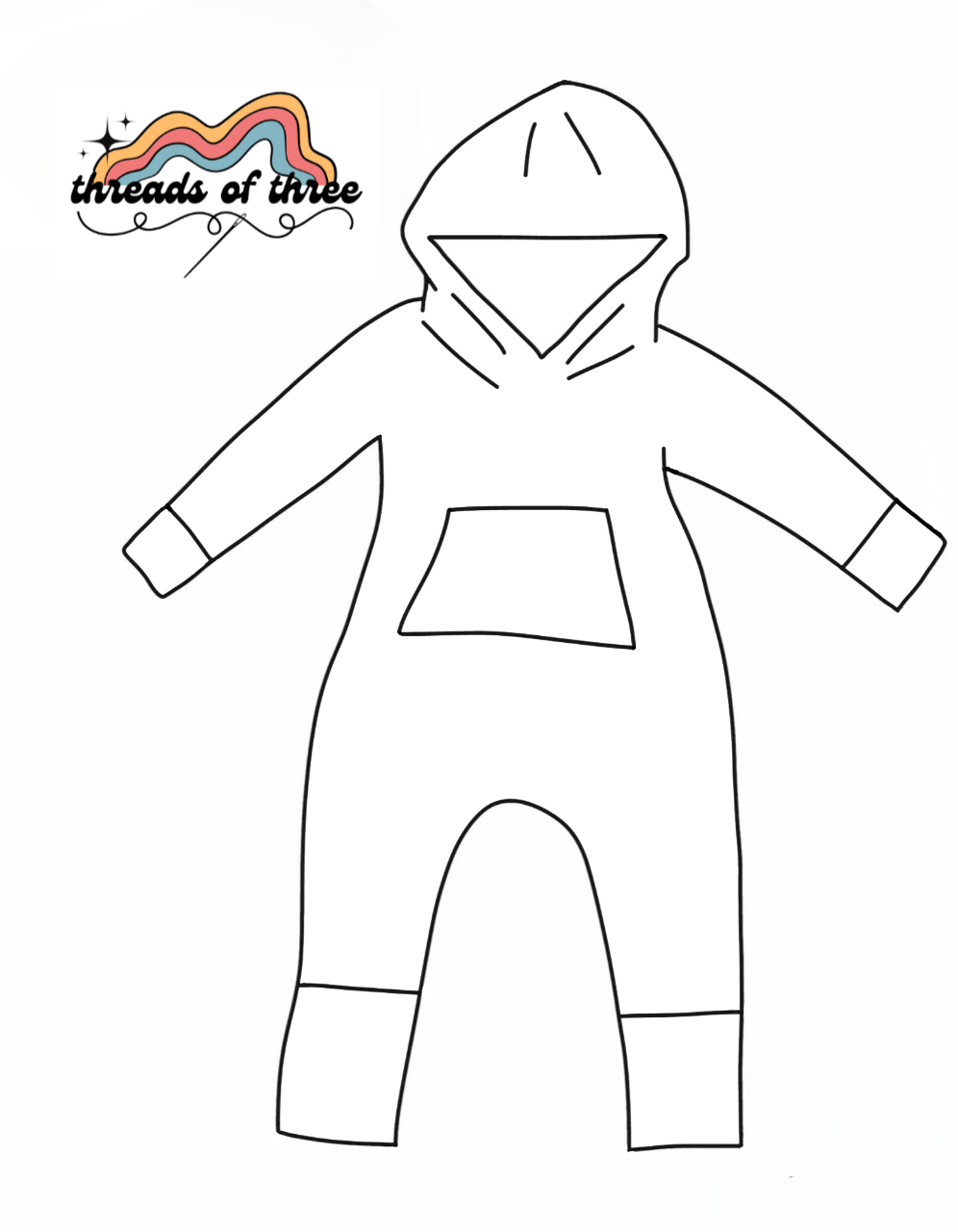 Custom Child Hooded Romper