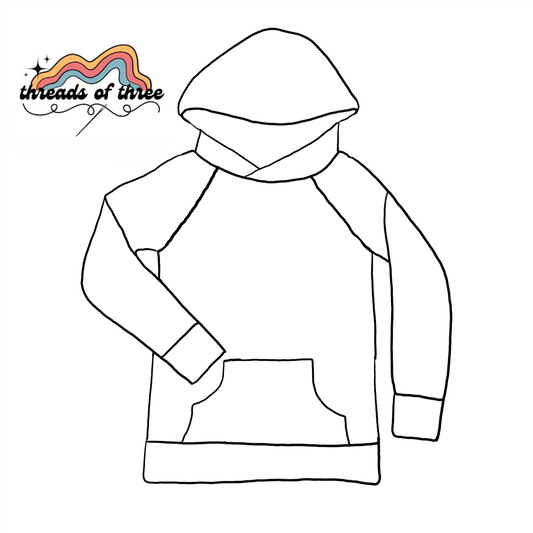 Custom Adult Raglan Hoodie