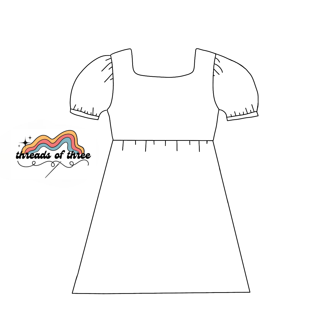 Custom Child Petal Dress