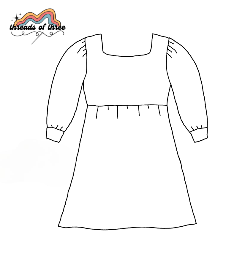 Custom Child Petal Dress