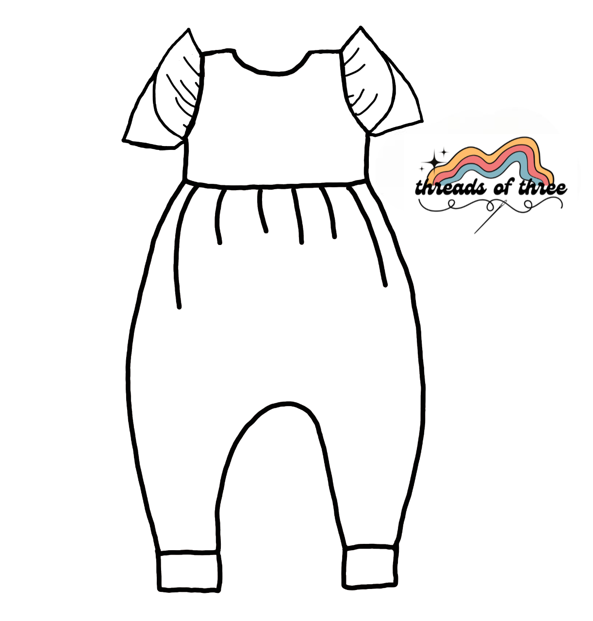 Custom Child Magnolia Romper