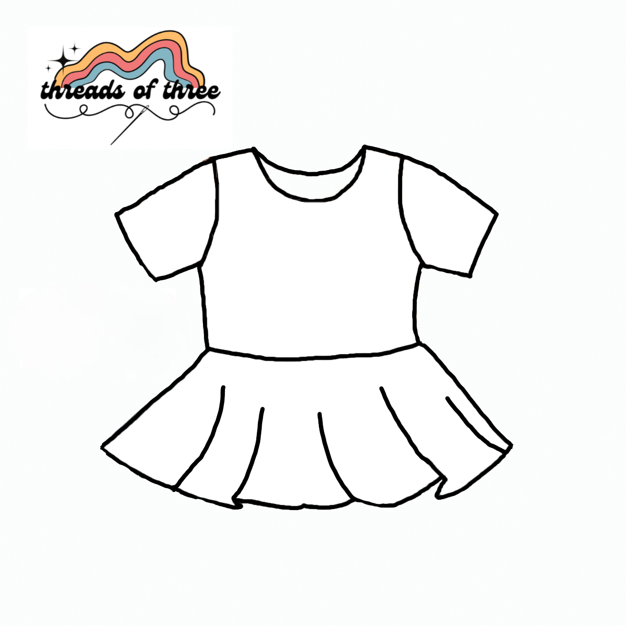 Custom Child Peplum Top