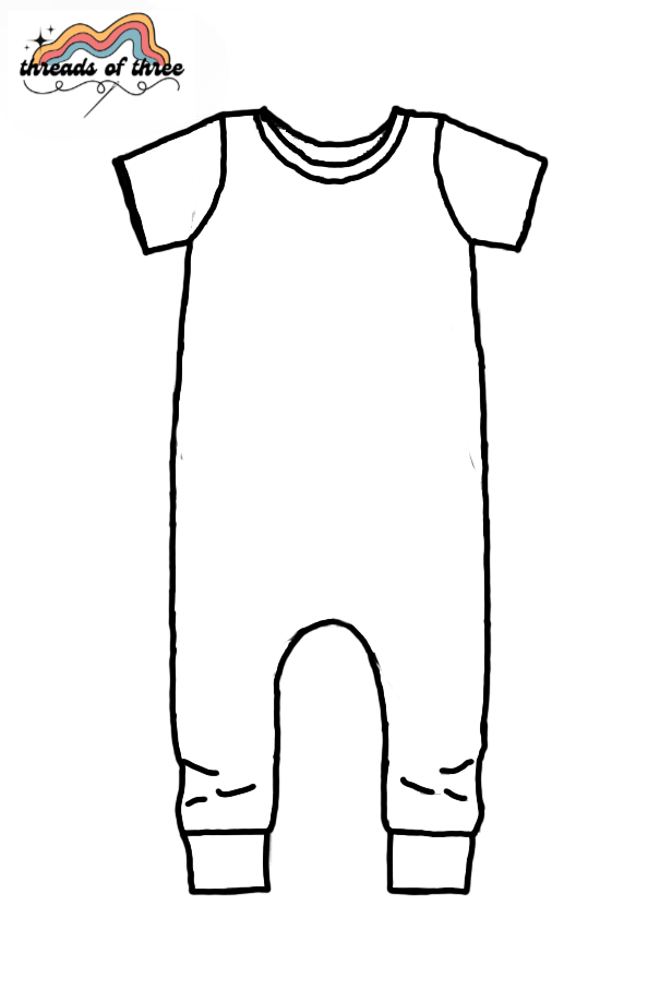 Custom Child Skinny Harem Romper