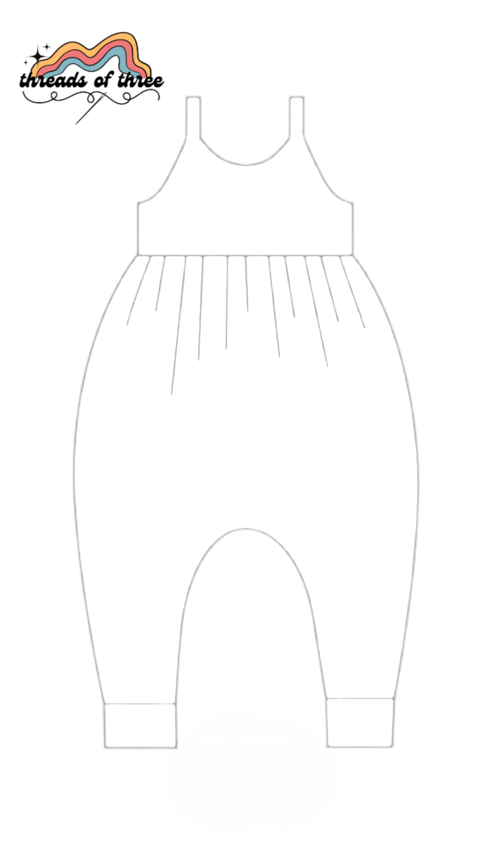 Custom Child Tank Romper