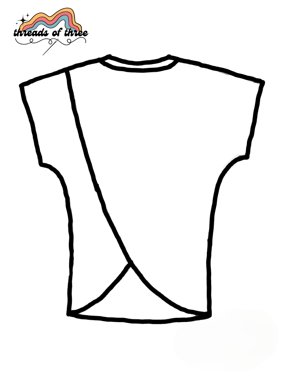 Custom Adult Tulip Tee