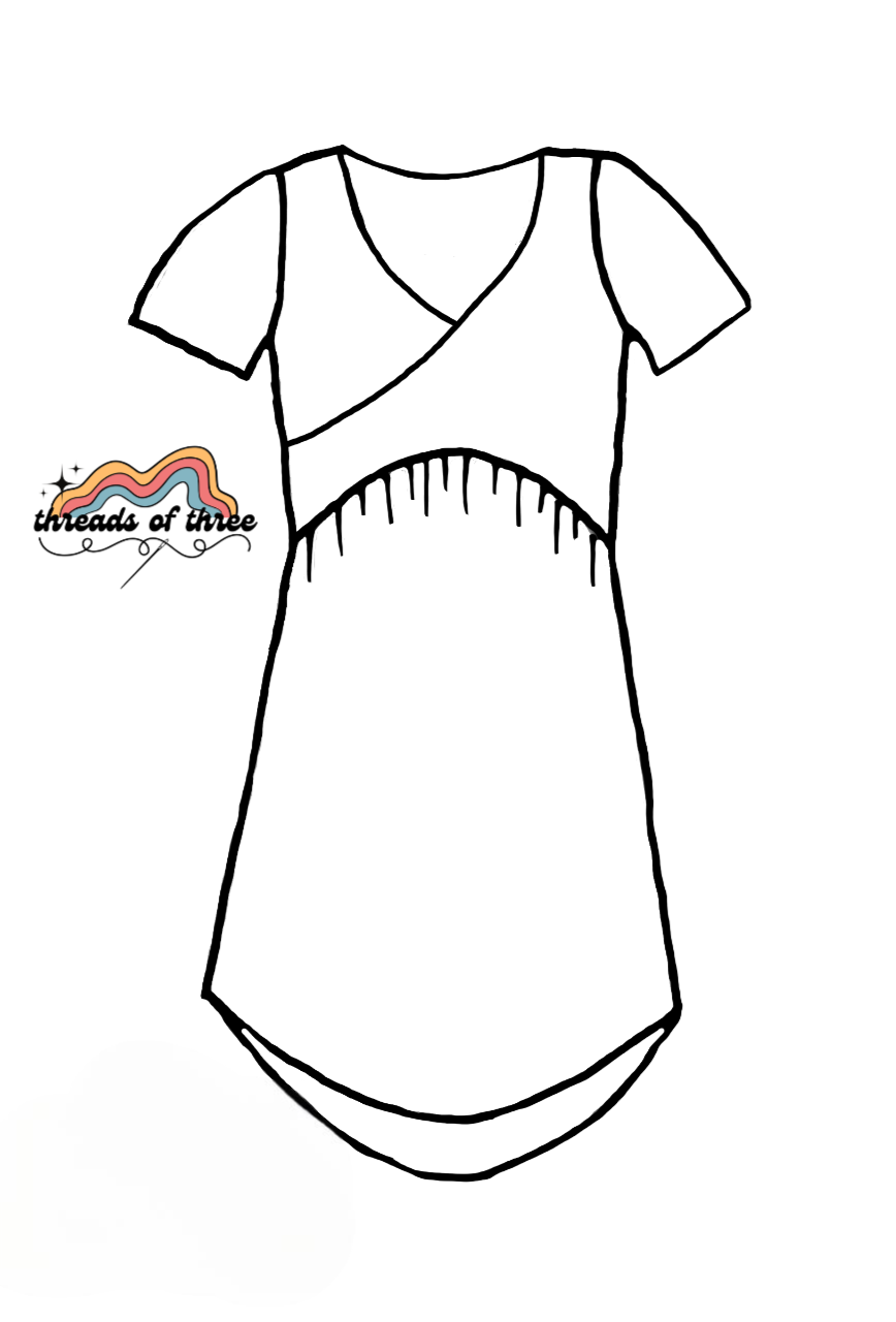 Custom Adult Crossover Dress