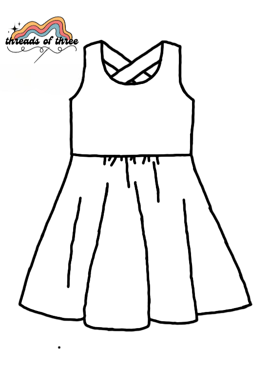 Custom Child Criss Cross Dress