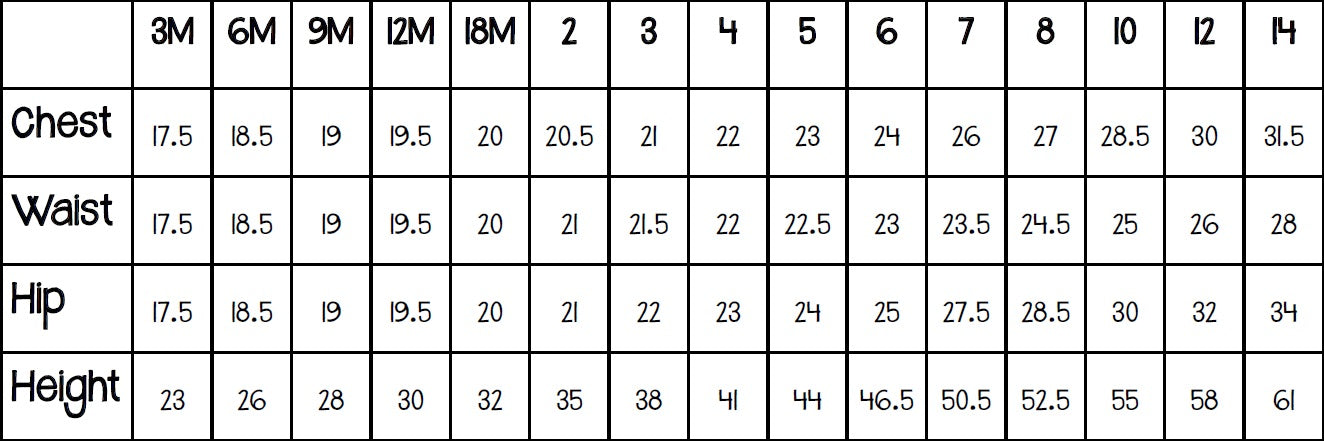 Custom Child Babydoll Dress