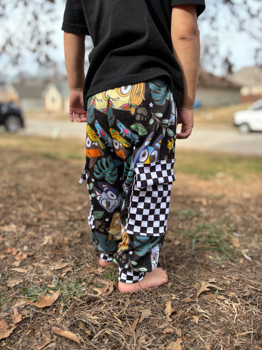 Custom Child Cargo Pants