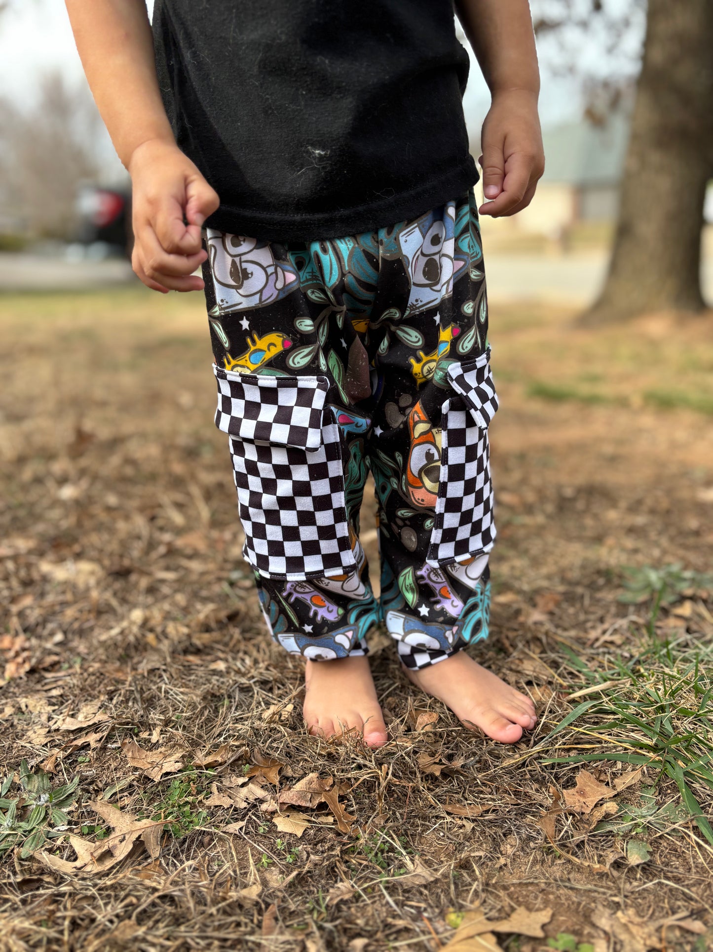 Custom Child Cargo Pants