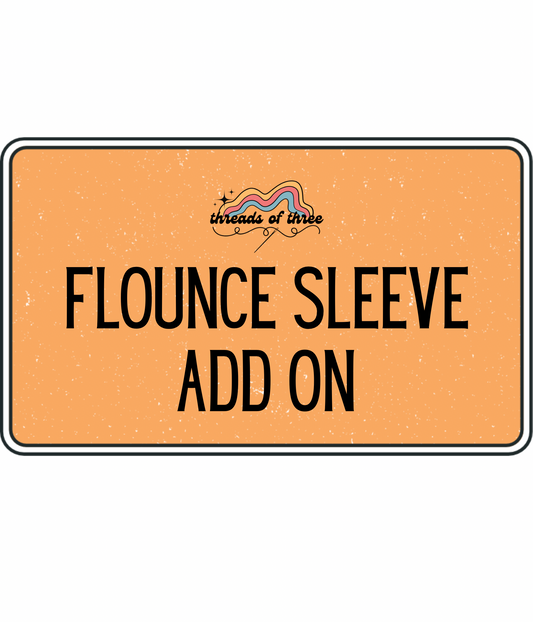 Adult Flounce Sleeve Add On