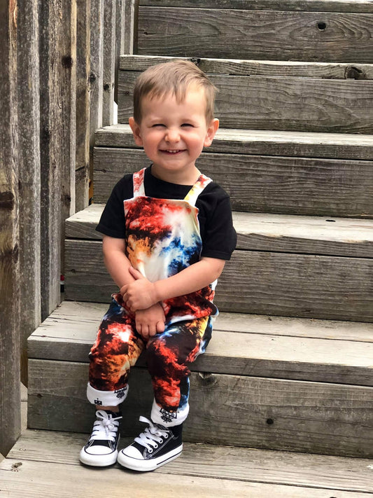 Custom Child Reversible Overalls