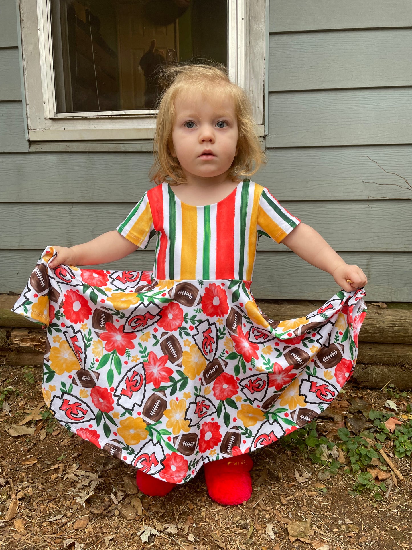 Custom Child Twirly Dress