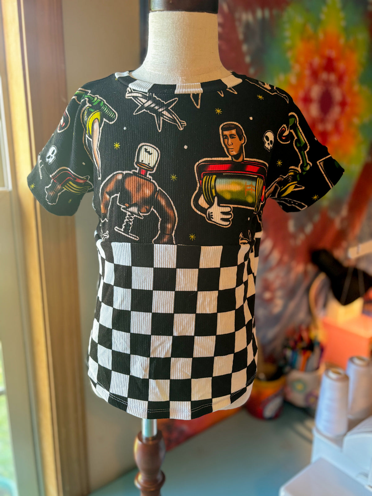 Child Color Block Dolman