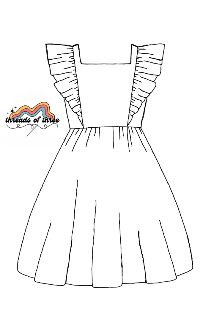 Custom Child Pinafore Dress