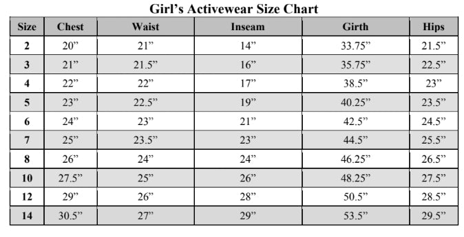 Custom Child Athletic Set