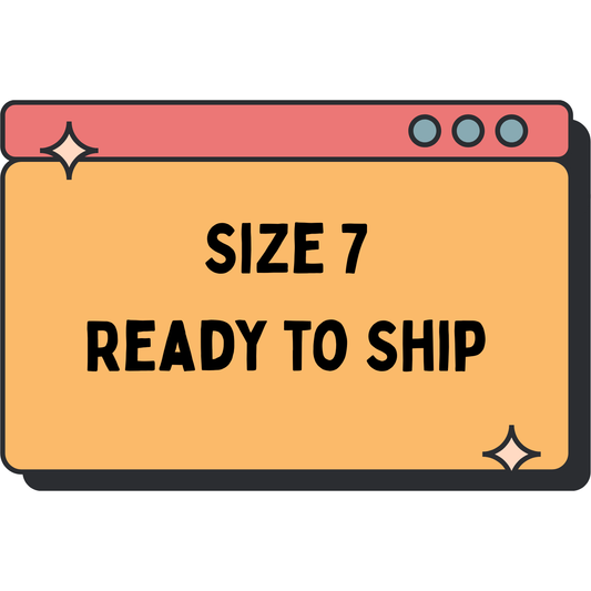 Size 7 Ready To Ship