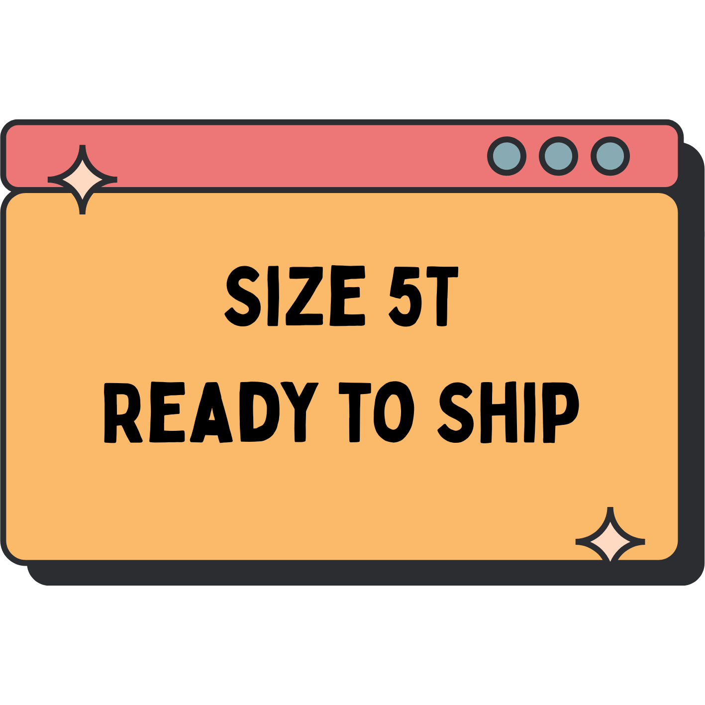 Size 5T Ready To Ship